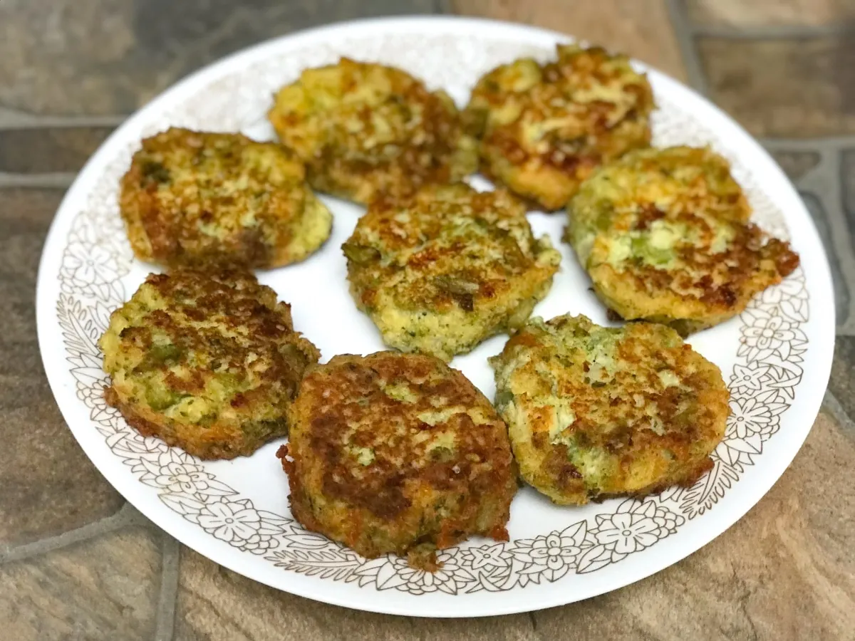 Easy Cauliflower Broccoli Fritters Butter Together Kitchen