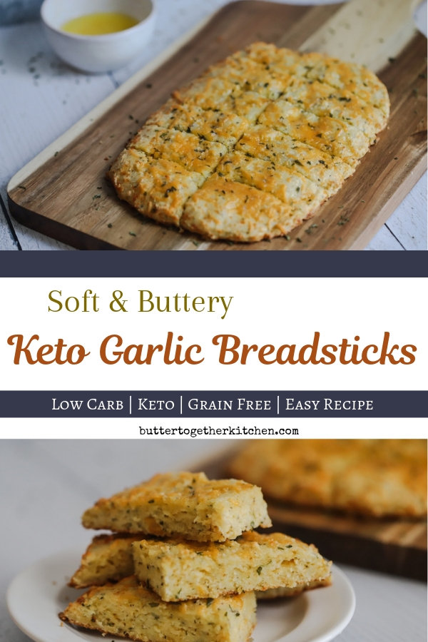 Cheesy Keto Garlic Bread Butter Together Kitchen