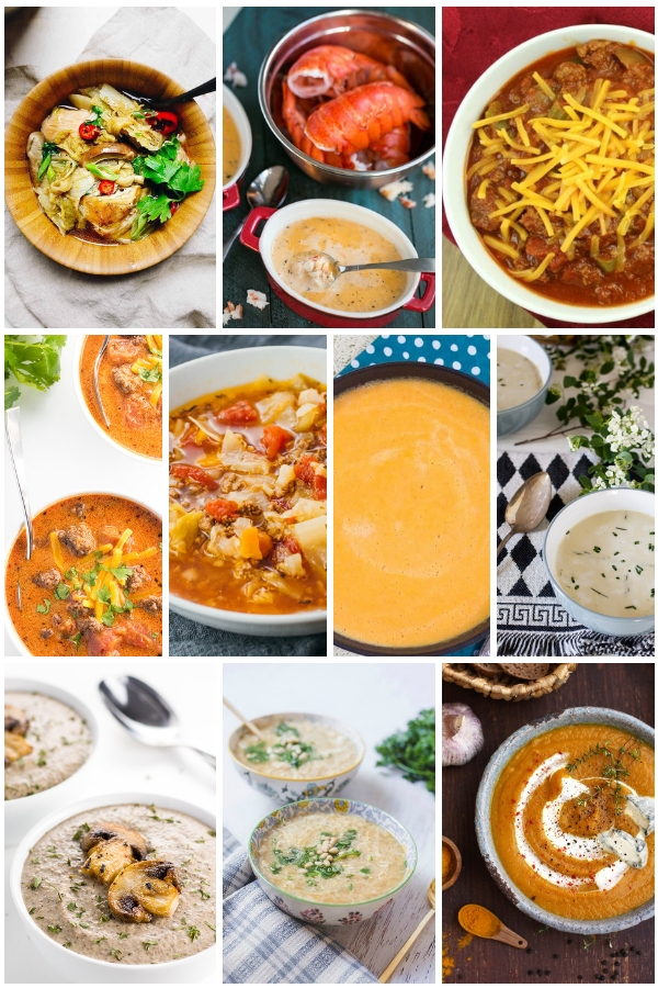 20 Easy Low Carb and Keto Soup Recipes - Butter Together Kitchen