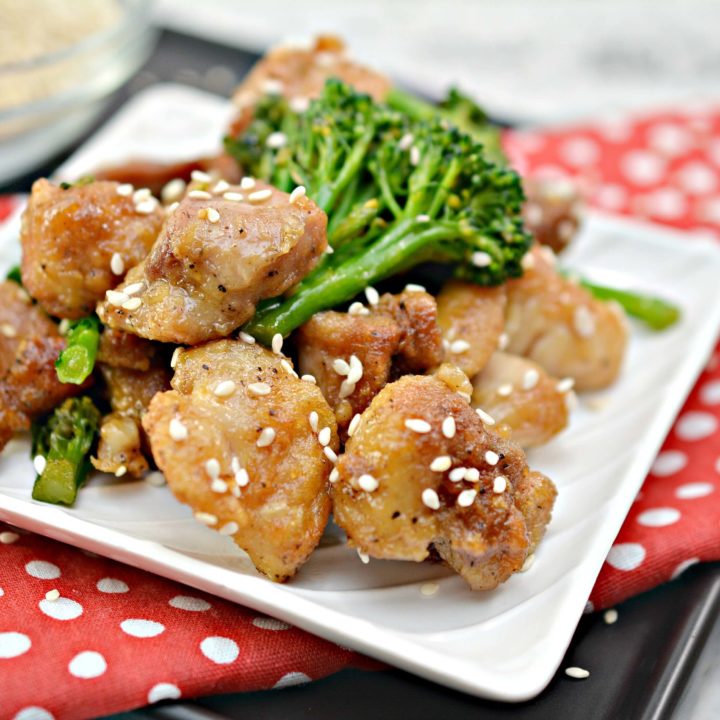 Tasty Keto Sesame Chicken - Butter Together Kitchen