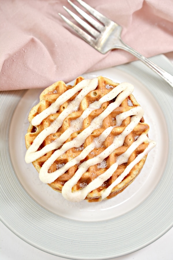 Best Ever Keto Cinnamon Roll Chaffles - Butter Together Kitchen